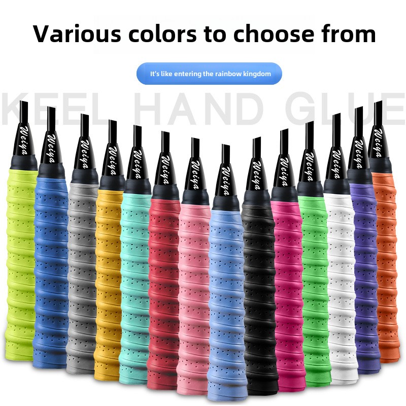 Badminton Equipment - 10Pcs Grip Tape Tennis Racket Anti-Slip