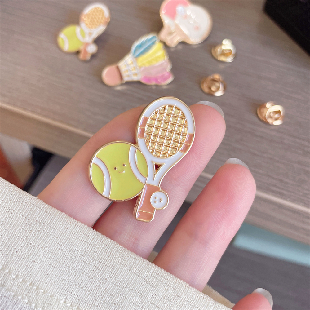 Zinc Alloy Brooches Stylish Ba - مراجعة Badminton Vector وسعره