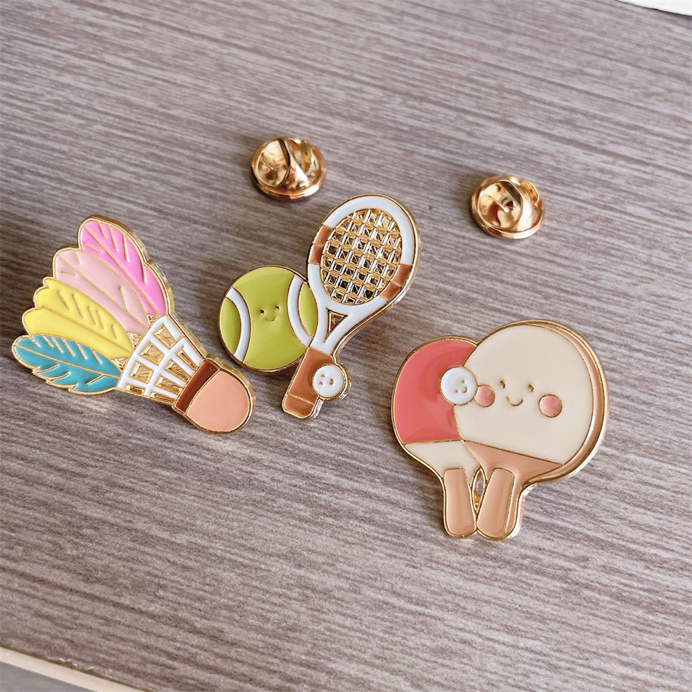 Zinc Alloy Brooches Stylish Ba - مراجعة Badminton Vector وسعره