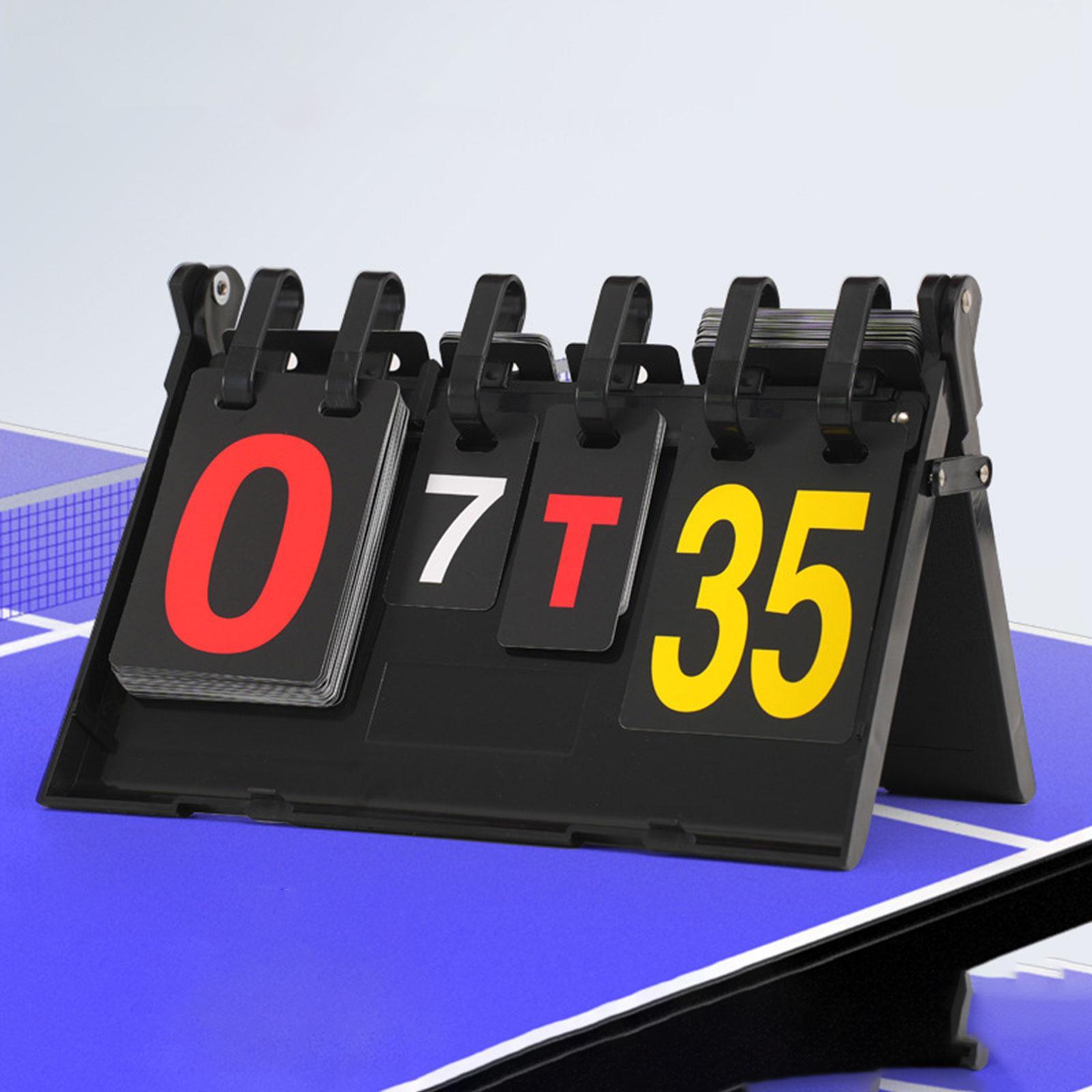 Table Scoreboard Flip Score Ke - مراجعة Badminton Score وسعره