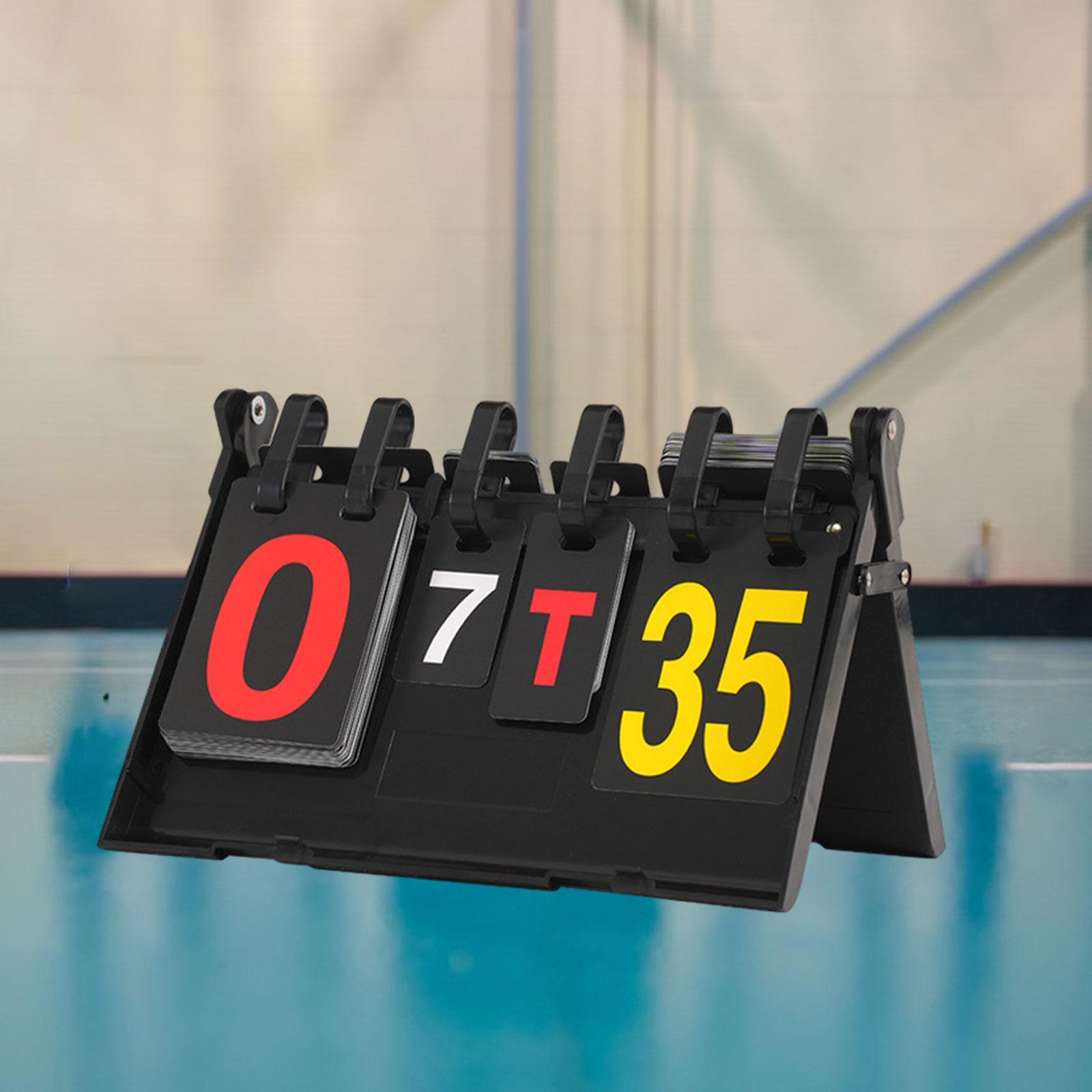 Table Scoreboard Flip Score Ke - مراجعة Badminton Score وسعره