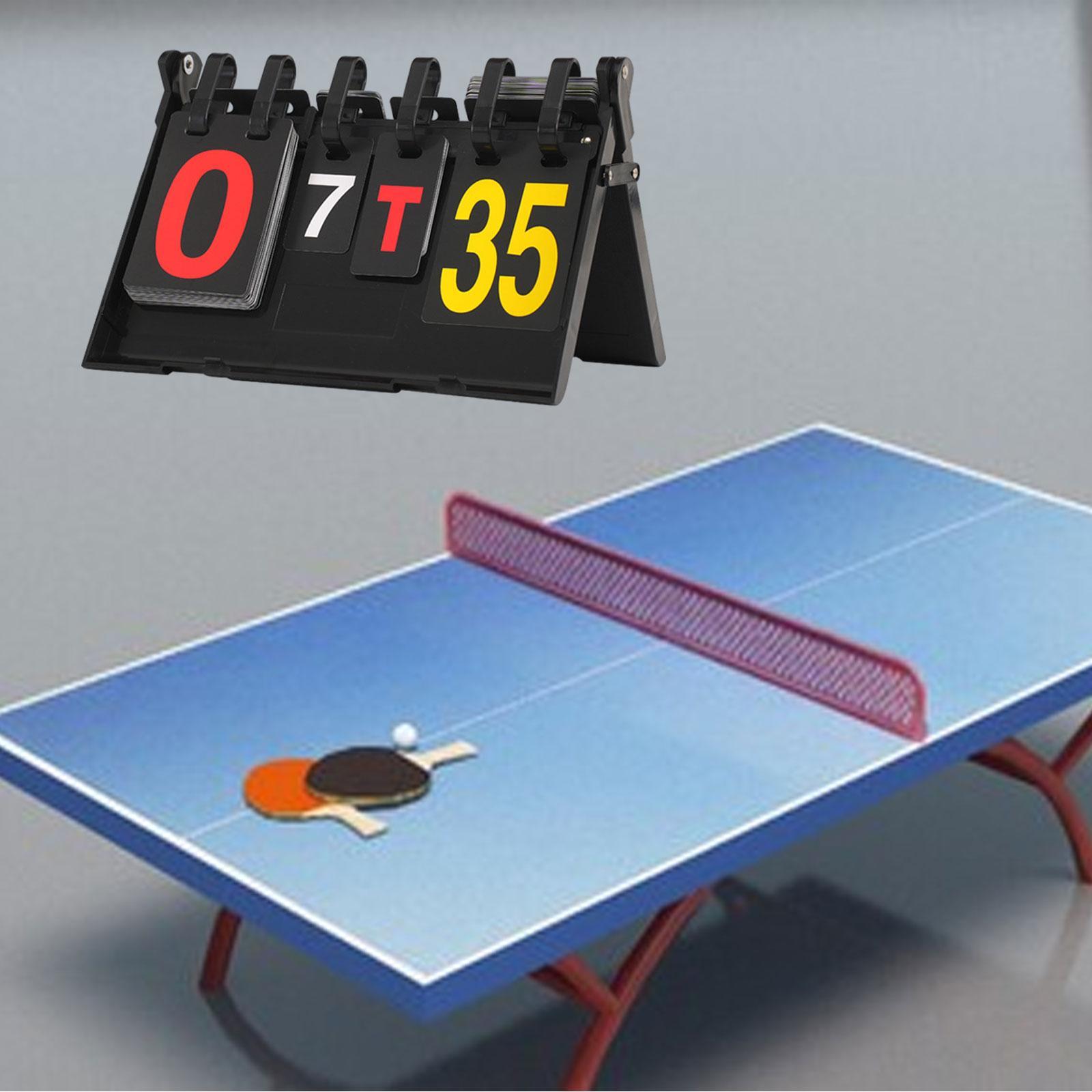 Table Scoreboard Flip Score Ke - مراجعة Badminton Score وسعره