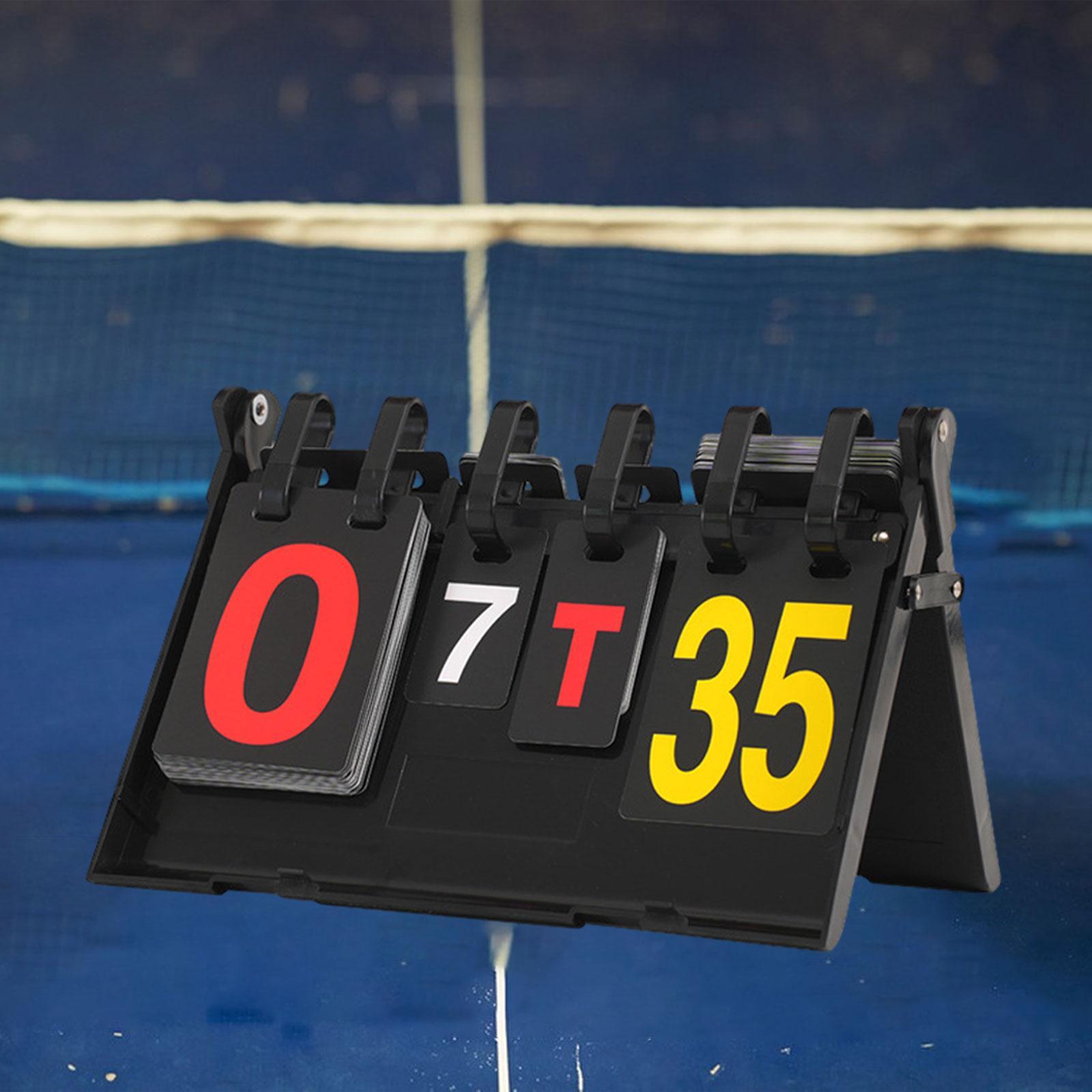 Table Scoreboard Flip Score Ke - مراجعة Badminton Score وسعره