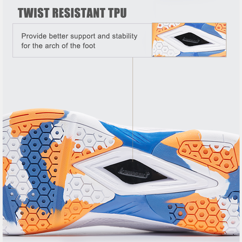Kawasaki Brand Sneakers Table  - مراجعة Badminton Vector وسعره