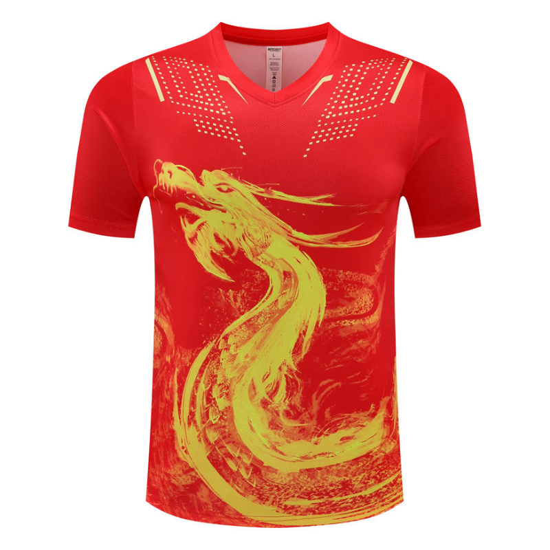 Dragon Men's Table Tennis T-Sh - مراجعة Badminton Wallpaper وسعره