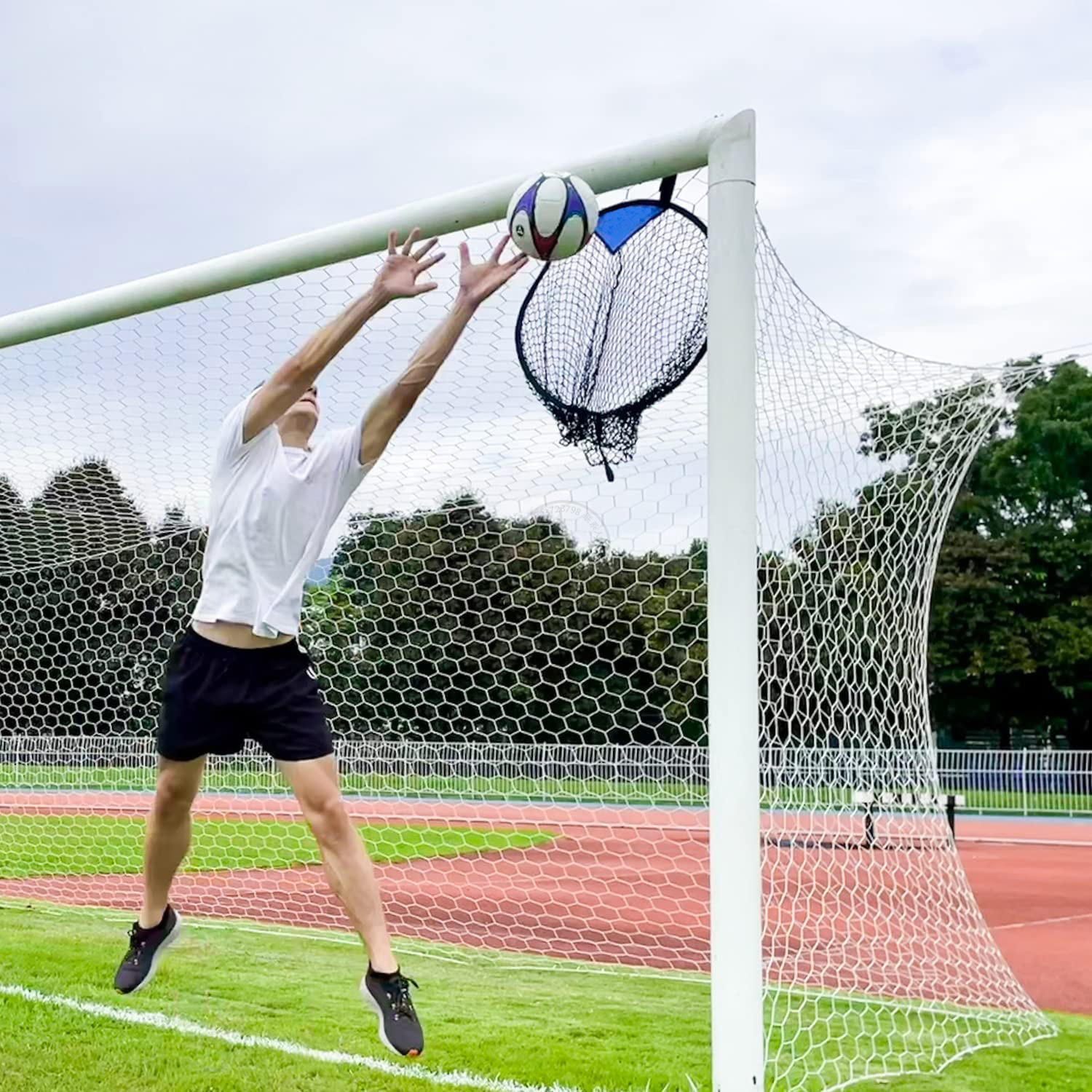 Portable Mini Foldable Footbal - مراجعة Training Net Mini وسعره