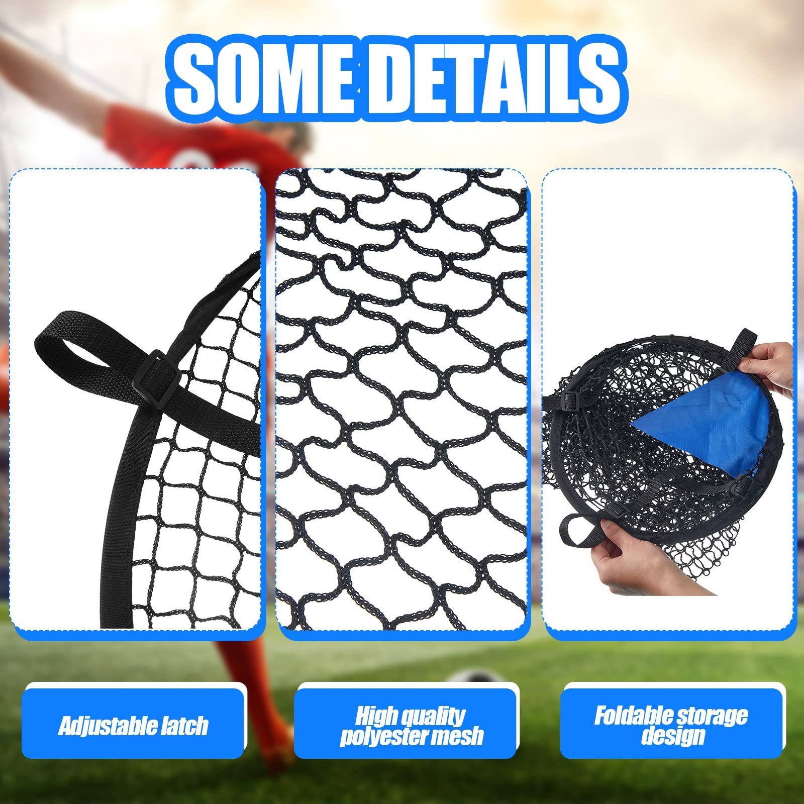 Portable Mini Foldable Footbal - مراجعة Training Net Mini وسعره