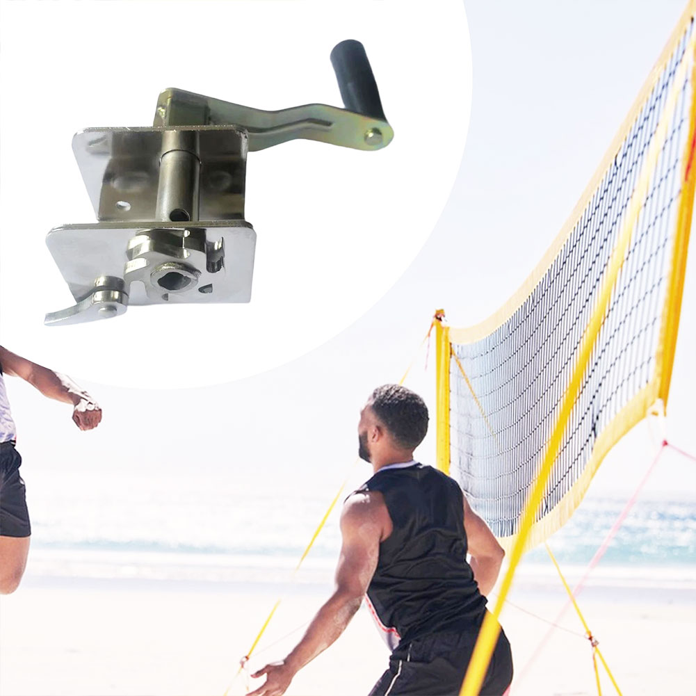 Sports Net Tensioner Hand Cran - مراجعة Badminton Field وسعره