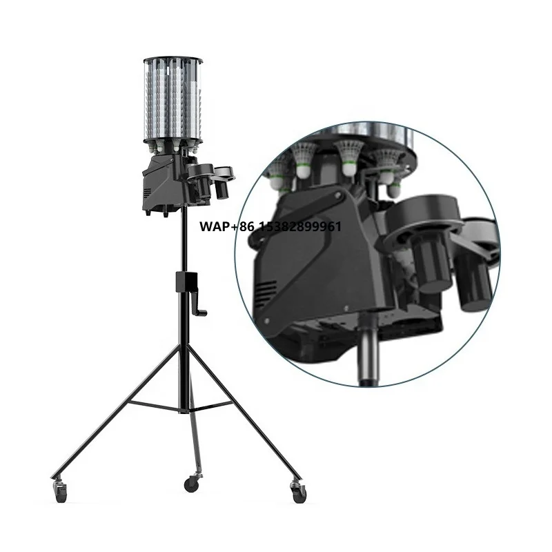 Hot Sales Auto Shuttlecock Fee - مراجعة Feeder Machine Badminton وسعره
