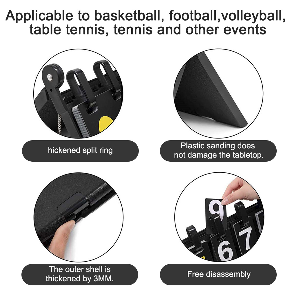 Flip Scorekeeper,Portable Scor - مراجعة Badminton Score وسعره