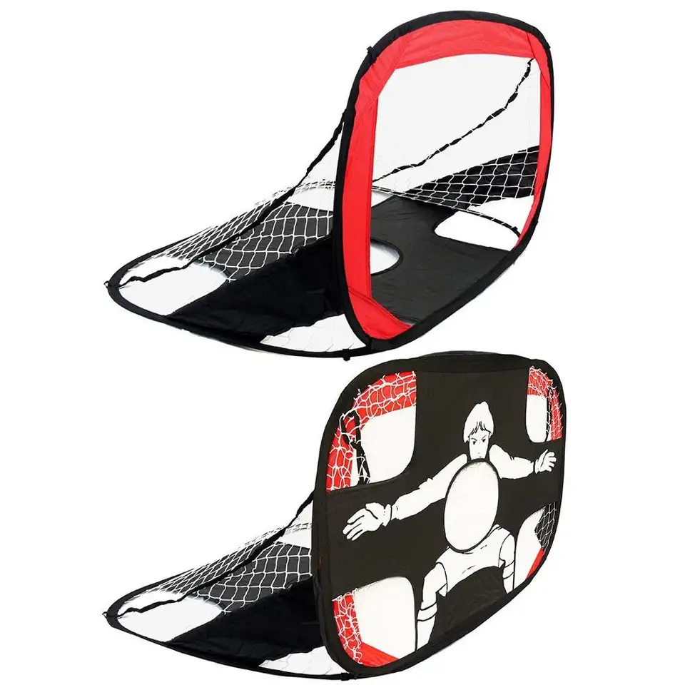 1 Foldable Children Soccer Tra - مراجعة Training Net Mini وسعره