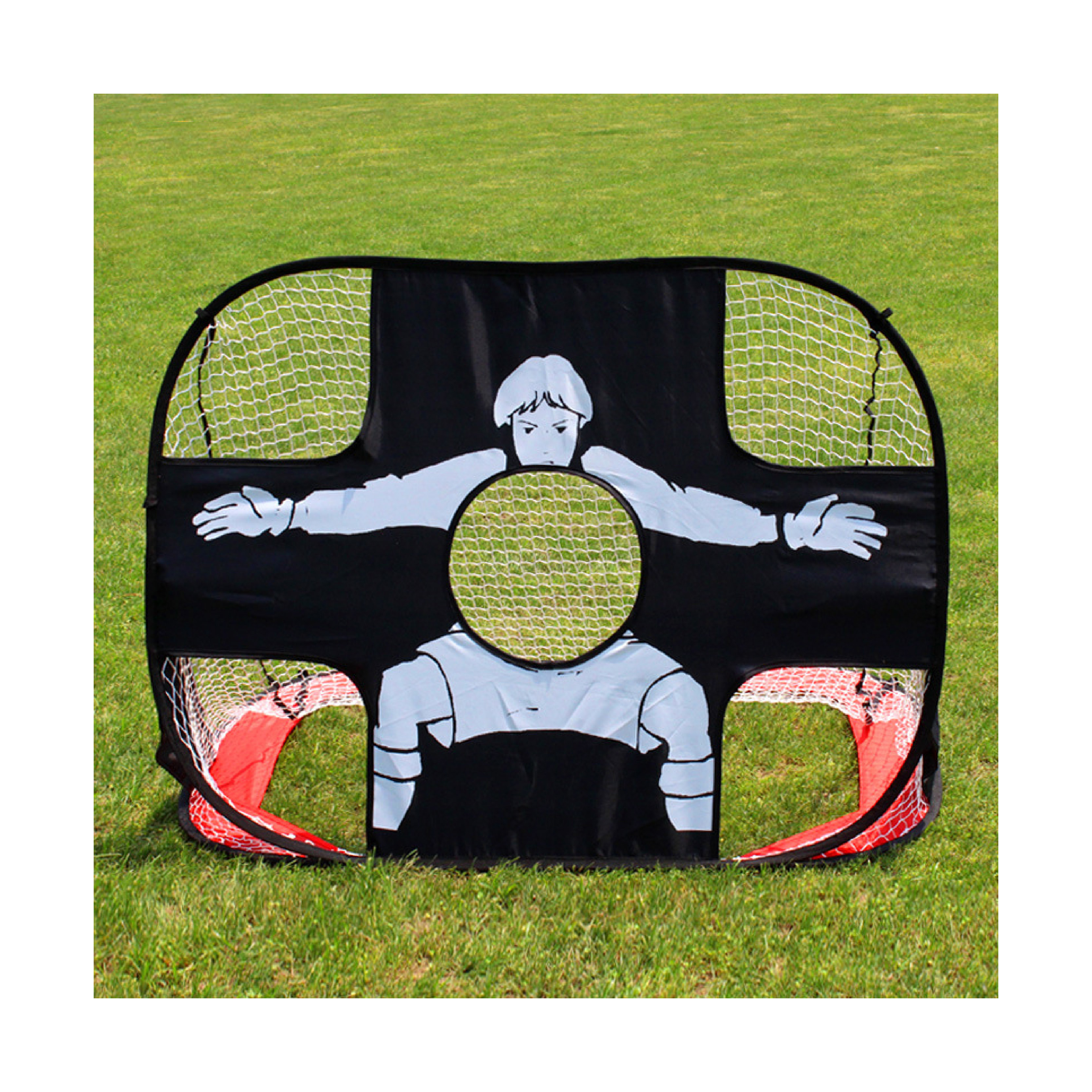 1 Foldable Children Soccer Tra - مراجعة Training Net Mini وسعره