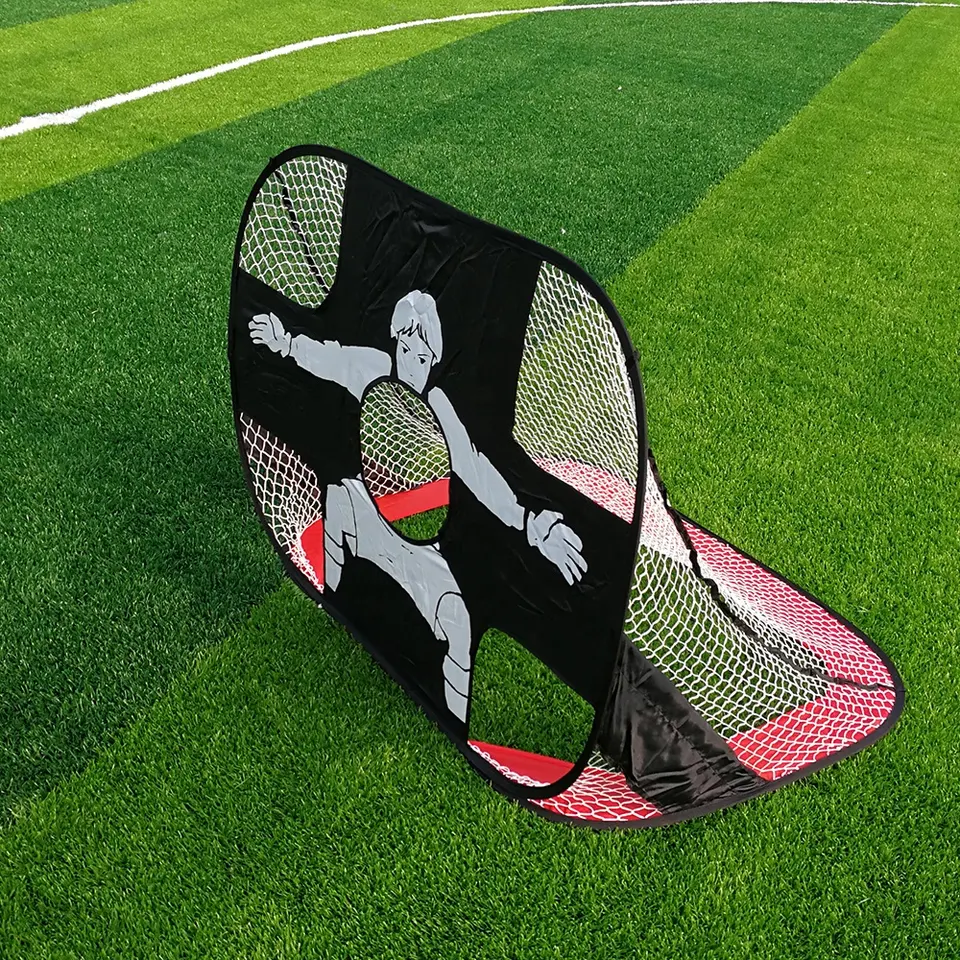 1 Foldable Children Soccer Tra - مراجعة Training Net Mini وسعره