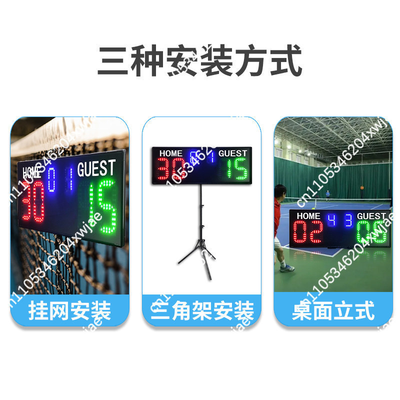 LED Electronic Scoreboard Port - مراجعة Badminton Score وسعره