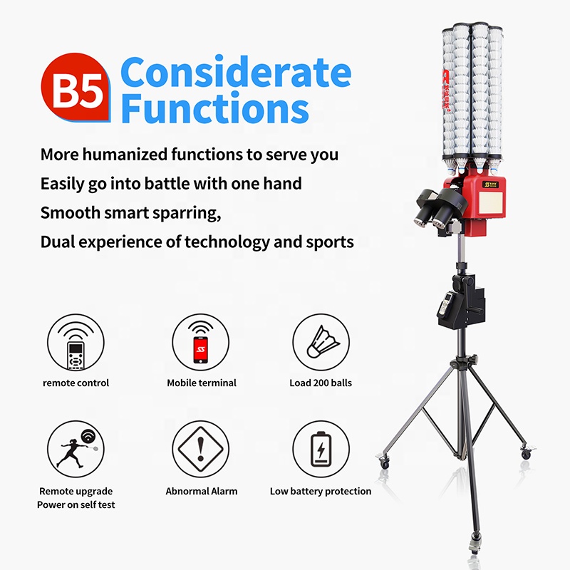 Wholesale SIBOASI Automatic Sh - مراجعة Feeder Machine Badminton وسعره