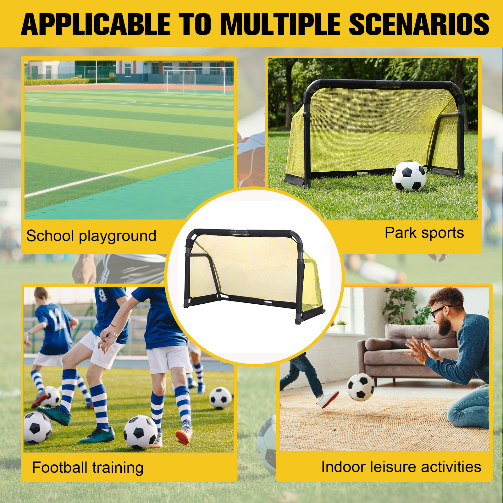 Portable Football Rebounder Ne - مراجعة Training Net Mini وسعره