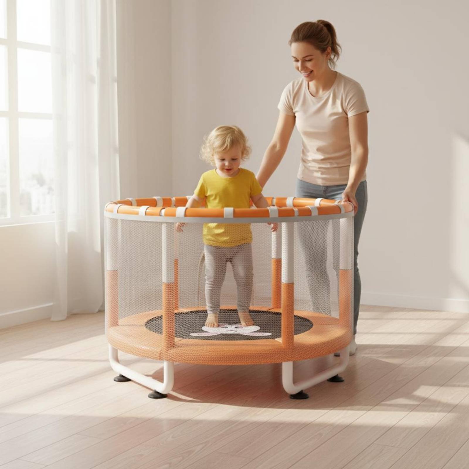 Kids Safety Net Trampoline Hig - مراجعة Training Net Mini وسعره