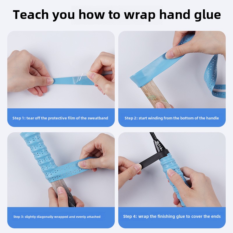 10Pcs Grip Tape Tennis Racket  - مراجعة Badminton Equipment وسعره