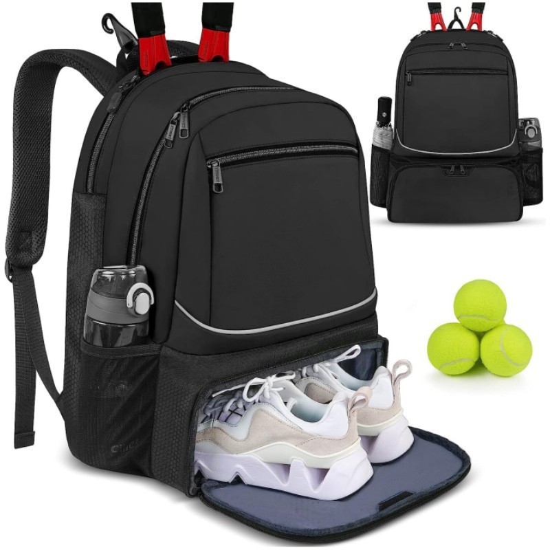 Large Capacity Tennis Backpack - مراجعة Badminton Equipment وسعره