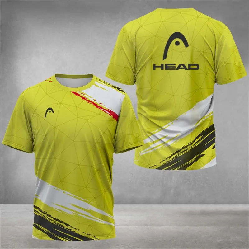 Summer Breathable Mens T Shirt - مراجعة Badminton Wallpaper وسعره