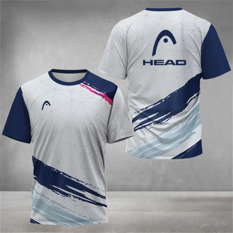 Summer Breathable Mens T Shirt - مراجعة Badminton Wallpaper وسعره