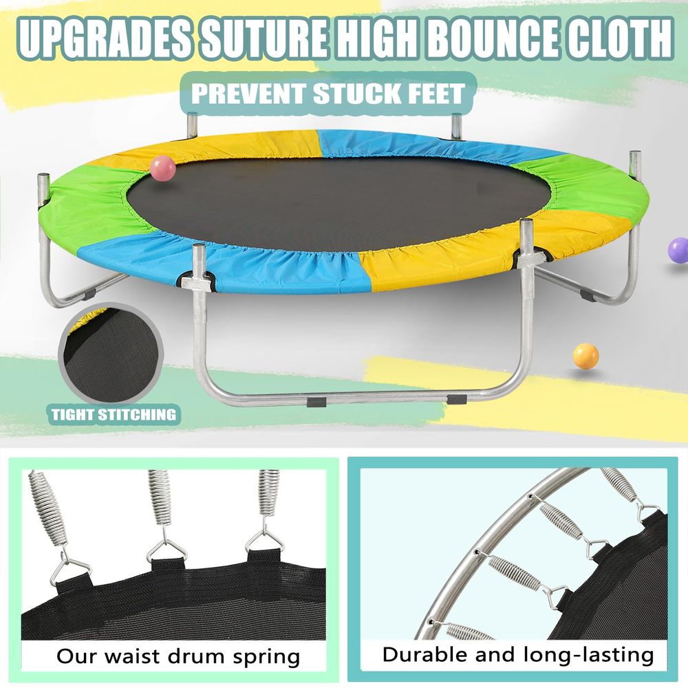 55 Trampoline for Kids with En - مراجعة Training Net Mini وسعره