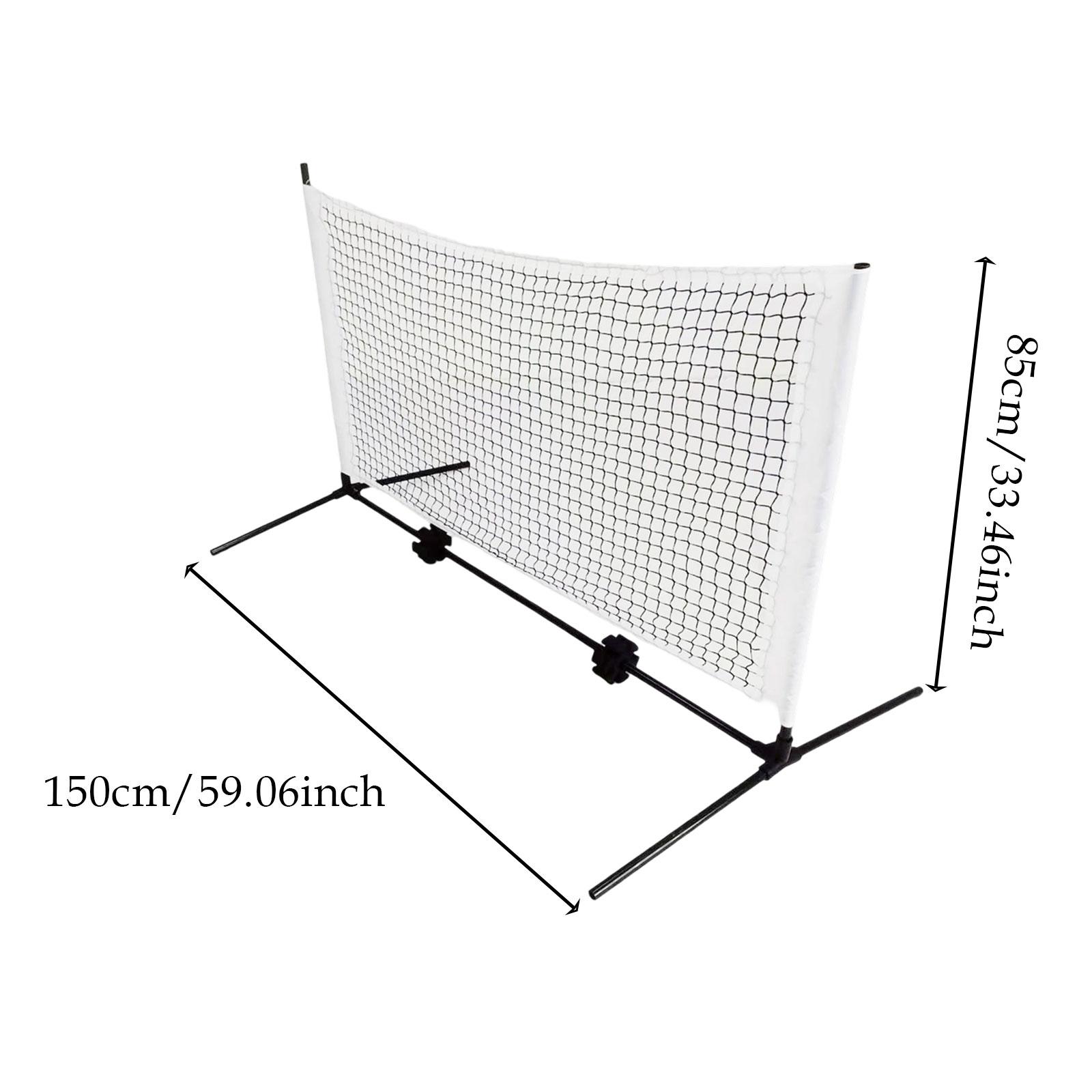 Driveway Pickleball Practice N - مراجعة Training Net Mini وسعره