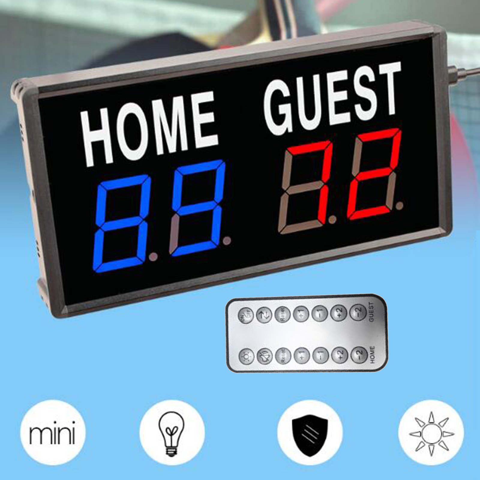Digital Scoreboard LED Scoring - مراجعة Badminton Score وسعره