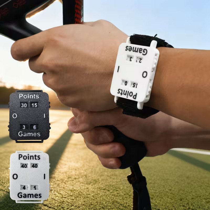Wrist Score Counter Portable W - مراجعة Badminton Score وسعره