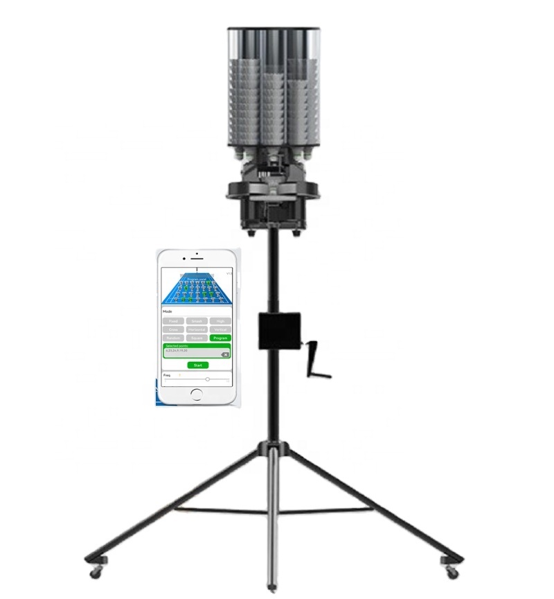 Automatic badminton machine tr - مراجعة Feeder Machine Badminton وسعره