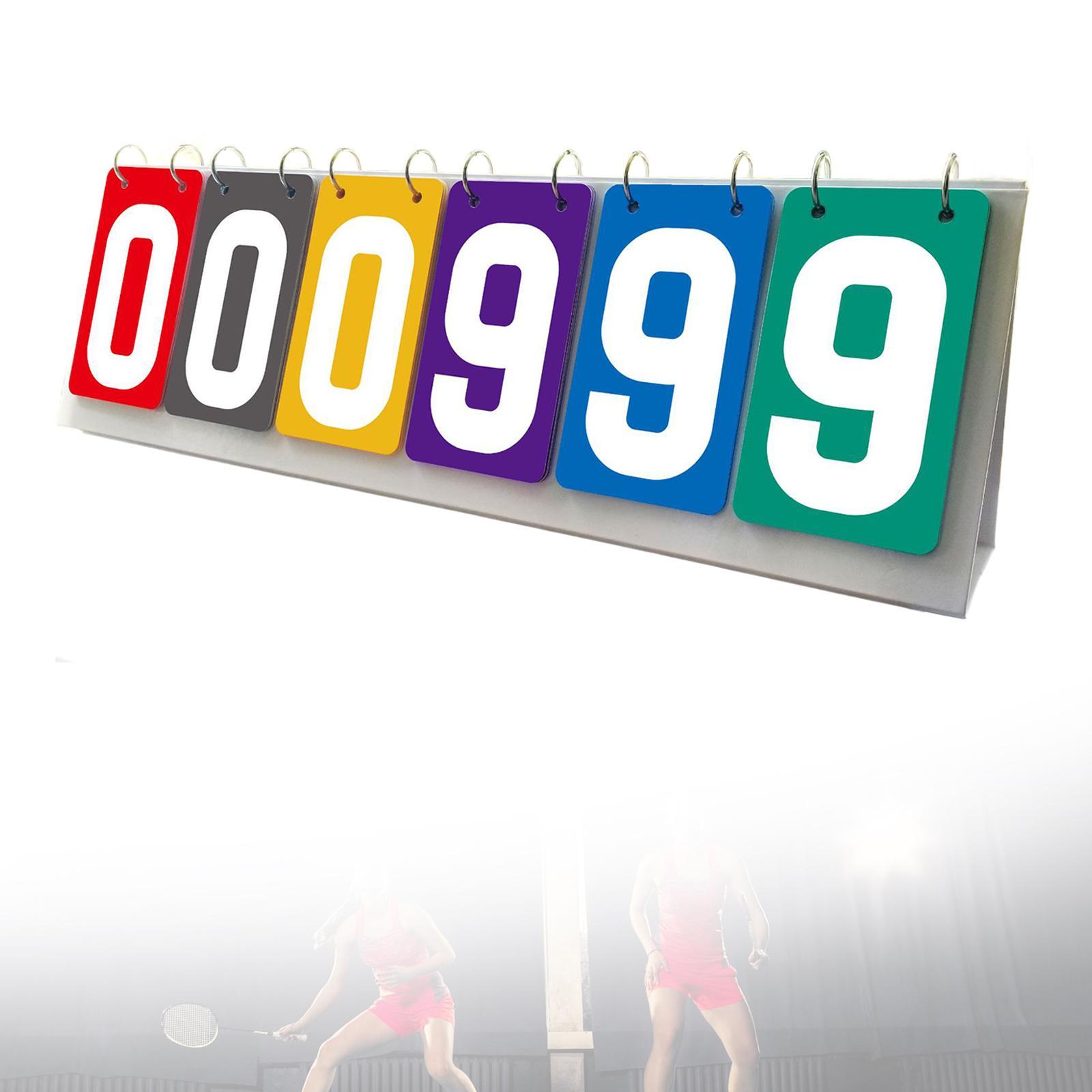 Scoreboard Score Flip Cards Sc - مراجعة Badminton Score وسعره