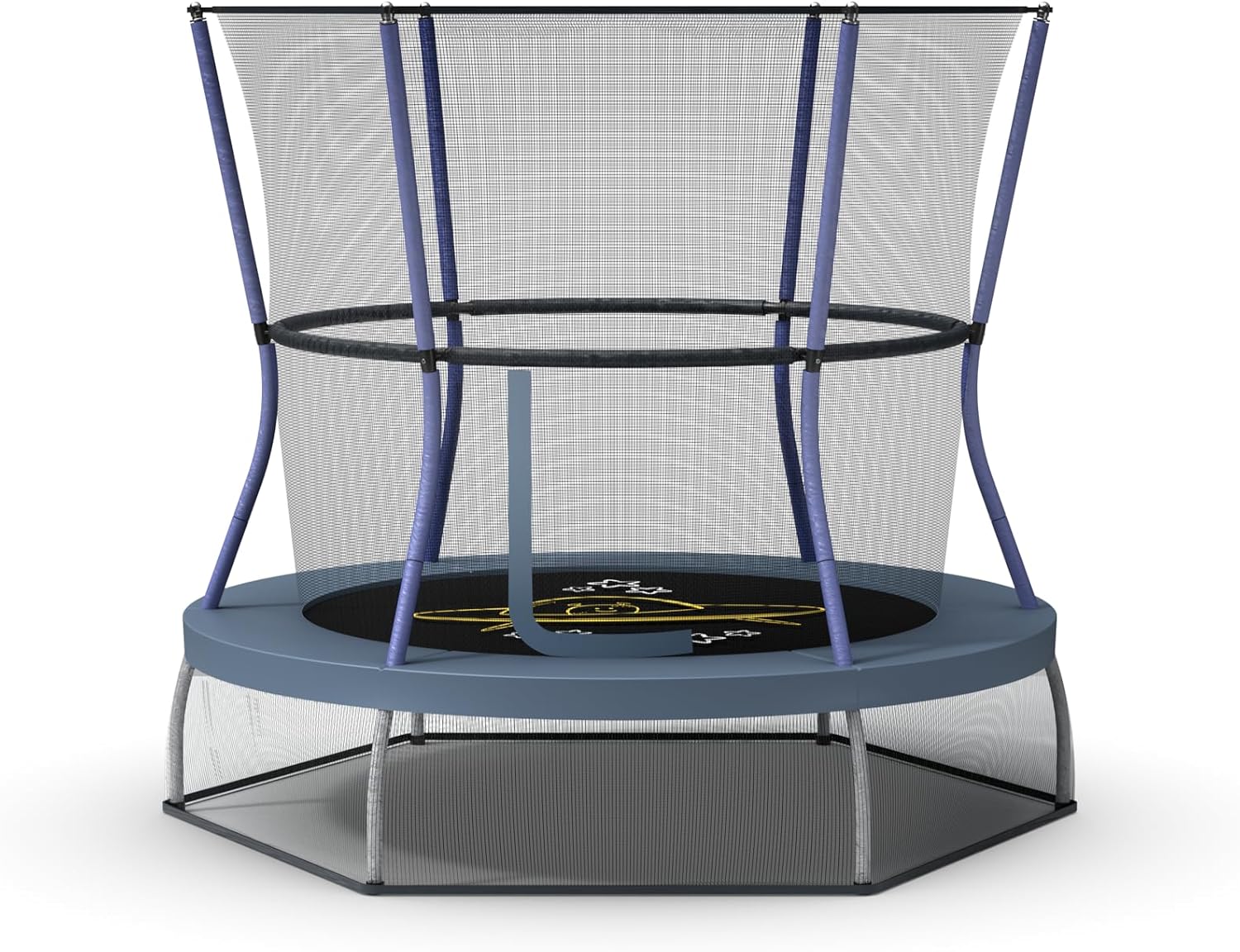 60 inch Mini Trampoline with E - مراجعة Training Net Mini وسعره